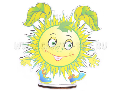 Персонаж средний "Лопушок" (на подставке, крепление на Коврограф) - остатки