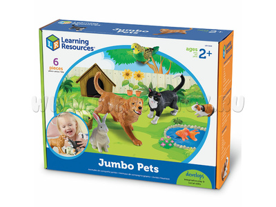 Фигурки большие "Домашние питомцы" (6 штук) Фигурки большие "Домашние питомцы" (6 штук)