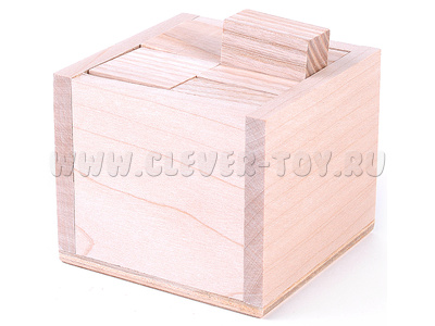 Головоломка "Ложка дегтя" (дерево) Головоломка "Ложка дегтя" (дерево)