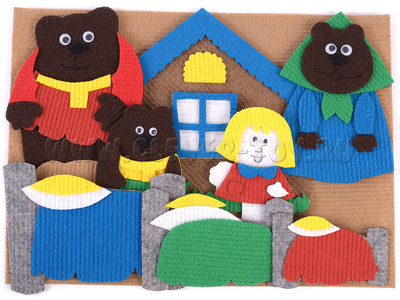 Три медведя с игровым полем Три медведя с игровым полем