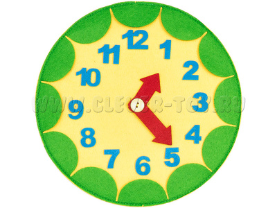 Часики "Тик Так" (фетр) Часики "Тик Так" (фетр)