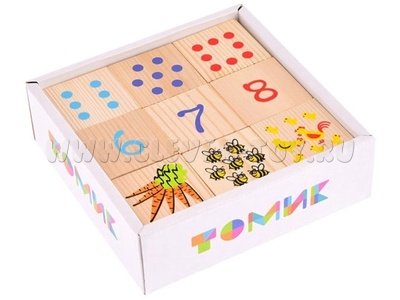 Набор на магнитах "Цифры" (36 деталей, дерево) Набор на магнитах "Цифры" (36 деталей, дерево)