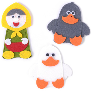 Пальчиковый театр "Жили у бабуси"