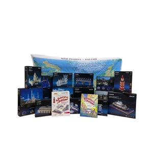 Комплект "Путешествие по России. Удивительные постройки"