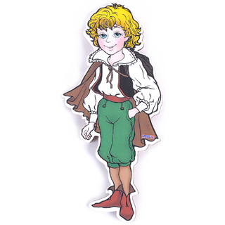 Персонаж малый Малыш Гео (крепление на Коврограф и магн. основу)