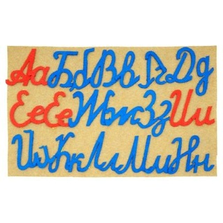 Прописные буквы с игровым полем (остатки)