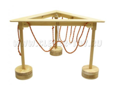 Треугольник для брахиации (перемещение и раскачивание на руках) Треугольник для брахиации (перемещение и раскачивание на руках)