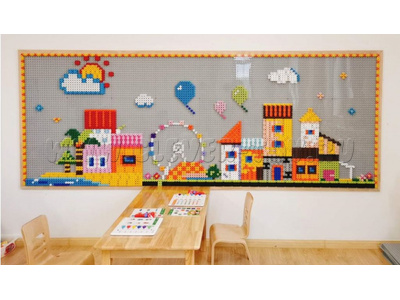 Мозаика с крупногабаритной основой Стена Botzees 9 цветов (остатки)