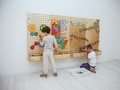 Мобильная стена для конструирования "АЛМА STEM"
