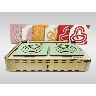 Межполушарный лабиринт (фрукты и овощи)