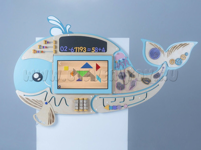 Интерактивный бизиборд "Кит Айван"